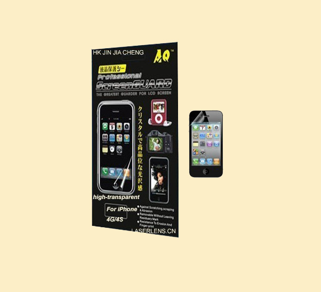 Screen Protector for Phone 4G/4S(front and back high-transparent)